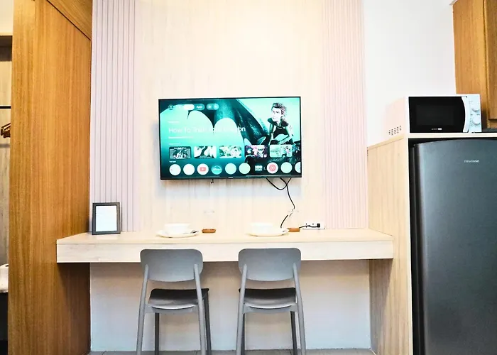 公寓式飯店 Brand New Shell Residences Pasay 1br W Workspace Near Moa, Naia