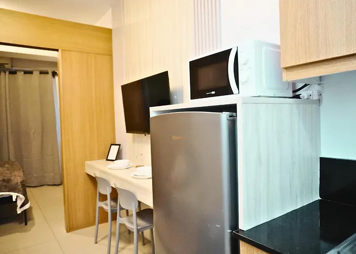 Brand New Shell Residences Pasay 1br W Workspace Near Moa, Naia 公寓式飯店